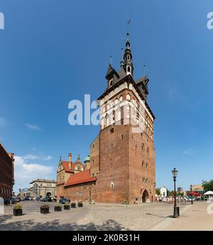 Una foto della Torre Prison di Danzica. Foto Stock