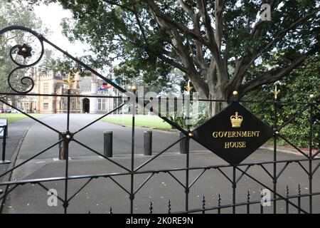 Sydney, Australia. 13th settembre 2022. Government House Sydney. Credit: Richard Milnes/Alamy Live News Foto Stock