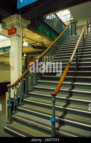 Cardiff, Galles, 12th 2022 agosto, 'Cardiff Public Indoor Covered Market', vittoriano. Foto Stock