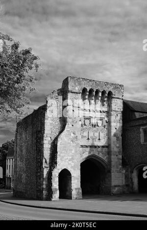 The Westgate Museum, Castle Hill, Winchester City, Hampshire County; Inghilterra; REGNO UNITO Foto Stock
