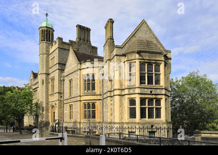 Esterno dell'ufficio di registrazione di Castle Hill, Winchester City, Hampshire County; Inghilterra; Regno Unito Foto Stock
