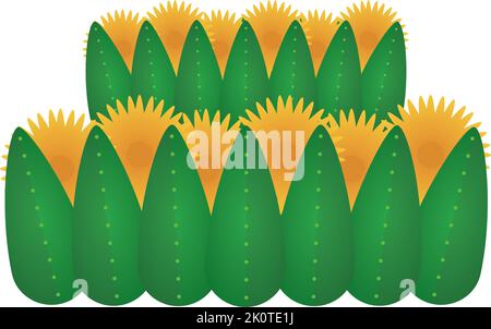 Foglia di banana Krathong Illustrazione Vettoriale