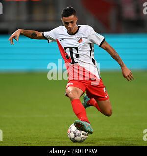 UTRECHT - Eliano Reijnders di Jong FC Utrecht durante l'incontro della divisione di campione di cucina olandese tra il giovane FC Utrecht e ADO Den Haag allo Stadion Galgenwaard il 12 settembre 2022 a Utrecht, Paesi Bassi. ANP| altezza olandese | Gerrit van Keulen Foto Stock