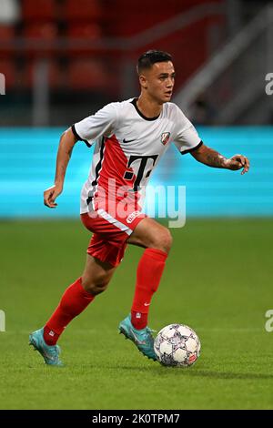 UTRECHT - Eliano Reijnders di Jong FC Utrecht durante l'incontro della divisione di campione di cucina olandese tra il giovane FC Utrecht e ADO Den Haag allo Stadion Galgenwaard il 12 settembre 2022 a Utrecht, Paesi Bassi. ANP| altezza olandese | Gerrit van Keulen Foto Stock