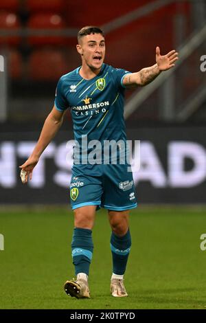 UTRECHT - Guillem Rodriguez di ADO Den Haag durante la partita della divisione di campioni di cucina olandese tra il giovane FC Utrecht e ADO Den Haag allo Stadion Galgenwaard il 12 settembre 2022 a Utrecht, Paesi Bassi. ANP| altezza olandese | Gerrit van Keulen Foto Stock