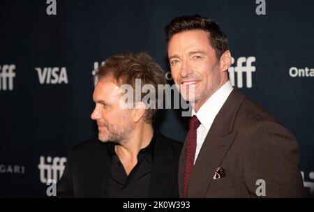 Hugh Jackman, Florian Zeller partecipa alla 'The Son' Premiere durante il Toronto International Film Festival 2022 alla Roy Thomson Hall il 12 settembre 2022 a Toronto, Ontario. Foto: PICJER/imageSPACE/MediaPunch Foto Stock