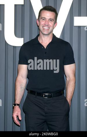 LOS ANGELES - 12 SETTEMBRE: Rob McElhenney al Red Carpet Primetime Emmy Party di Apple TV+ a Mother Wolf il 12 settembre 2022 a Los Angeles, CA Foto Stock