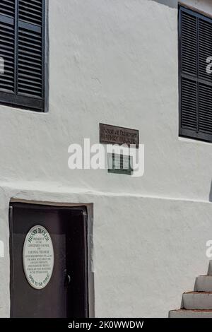 Bermuda architettura Città di St. George Tucker House Foto Stock