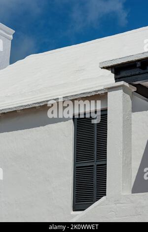 Bermuda architettura Città di St. George Tucker House Foto Stock