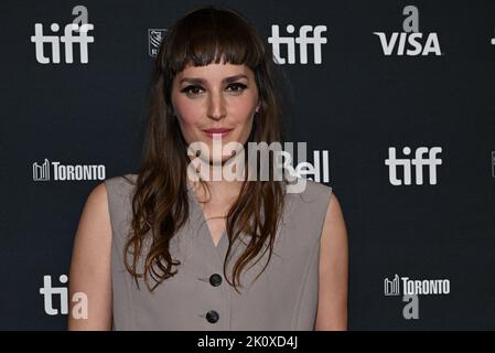 Toronto, Canada. 13th Set, 2022. Amalia Kassai partecipa alla proiezione del film The Wonder durante il 47th Toronto International Film Festival (TIFF) a Toronto, Canada il 13 settembre 2022. Foto di Julien Reynaud/APS-Medias/ABACAPRESS.COM Credit: Abaca Press/Alamy Live News Foto Stock
