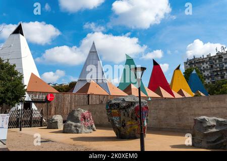 Les Etincelles del Palais de la decouverte a Parigi XV, Francia Foto Stock