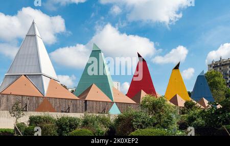 Les Etincelles del Palais de la decouverte a Parigi XV, Francia Foto Stock