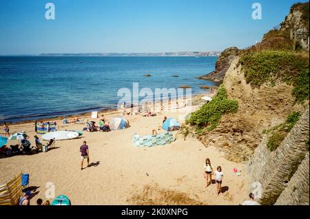 Hope Cove, Kingsbridge, Devon, Inghilterra, Regno Unito. Foto Stock