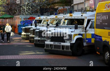 Re Carlo III visita Belfast - Martedì 13th settembre 2022 Foto Stock