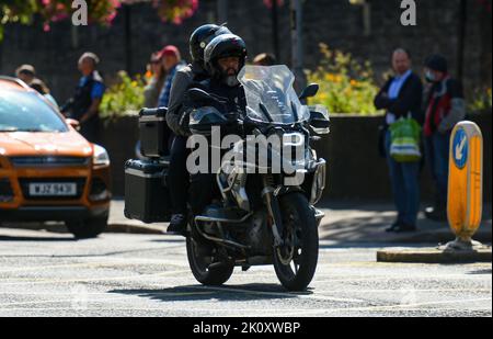 Re Carlo III visita Belfast - Martedì 13th settembre 2022 Foto Stock