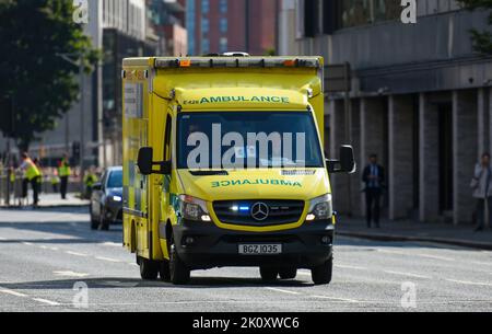 Re Carlo III visita Belfast - Martedì 13th settembre 2022 Foto Stock