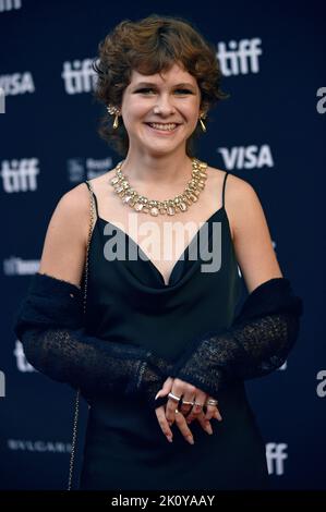 Toronto, Canada. 13th Set, 2022. Liv McNeil partecipa alla prima edizione di "Women Talking" al Princess of Wales Theatre durante il Toronto International Film Festival di Toronto, Canada, il 13 settembre 2022. Foto di Chris Chew/UPI Credit: UPI/Alamy Live News Foto Stock