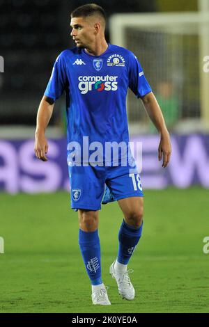 Gabriel Razvan Marin giocatore di Empoli, durante la partita serieA campionato italiano Empoli vs Roma risultato finale, Empoli 1, Roma 2, partita disputata al Foto Stock