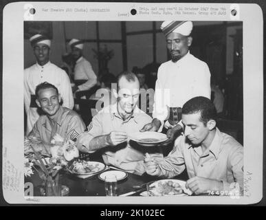 Aerei, Birmania, India & INDIA, GUERRA DI RICREAZIONE Foto Stock