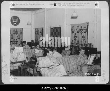 Aerei, Birmania, India & INDIA, GUERRA DI RICREAZIONE Foto Stock