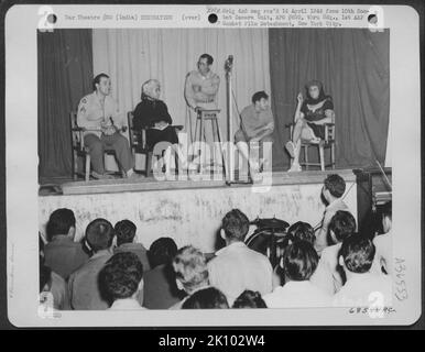 Aerei, Birmania, India & INDIA, GUERRA DI RICREAZIONE Foto Stock