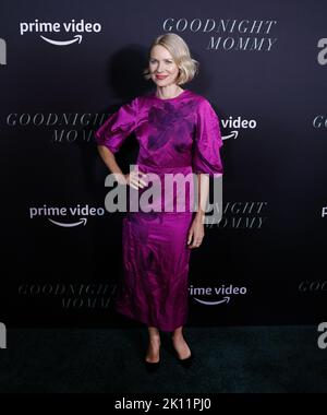 New York, Stati Uniti. 14th Set, 2022. Naomi Watts arriva sul tappeto rosso alla prima di New York 'Goodnight Mommy' di prime Video al Metrograph mercoledì 14 settembre 2022 a New York City. Foto di John Angelillo/UPI Credit: UPI/Alamy Live News Foto Stock