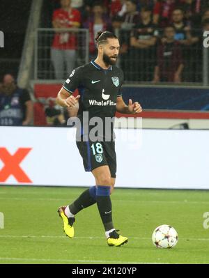 Felipe di Atletico Madrid durante la UEFA Champions League, partita di calcio del Gruppo B tra Bayer Leverkusen e Atletico Madrid il 13 settembre 2022 alla BayArena di Leverkusen, Germania. Foto di Laurent Lairys/ABACAPRESS.COM Foto Stock