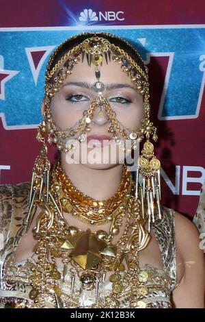 Pasadena, California. 13th Set, 2022. Mayyas al Arrivi per L'AMERICA'S GOT TALENT (AGT) Stagione 17 Live Show Red Carpet, Sheraton Pasadena Hotel, Pasadena, CA 13 settembre 2022. Credit: Priscilla Grant/Everett Collection/Alamy Live News Foto Stock