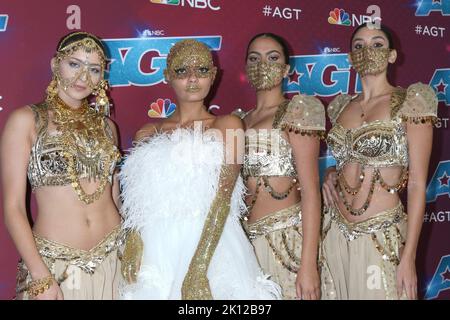 Pasadena, California. 13th Set, 2022. Mayyas al Arrivi per L'AMERICA'S GOT TALENT (AGT) Stagione 17 Live Show Red Carpet, Sheraton Pasadena Hotel, Pasadena, CA 13 settembre 2022. Credit: Priscilla Grant/Everett Collection/Alamy Live News Foto Stock