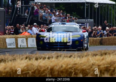 Jarrah Venables, Florent Moulin, Dodge Viper GTS-R, Una varietà di vetture GT dalla metà degli anni '90s fino ad oggi che hanno gareggiato in prestigiosi eventi sul Foto Stock