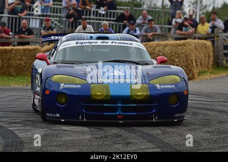 Jarrah Venables, Florent Moulin, Dodge Viper GTS-R, Una varietà di vetture GT dalla metà degli anni '90s fino ad oggi che hanno gareggiato in prestigiosi eventi sul Foto Stock