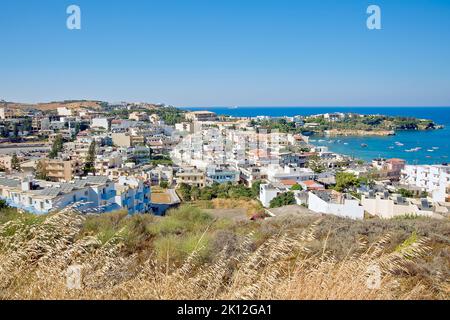 Agia Pelagia città, Creta, Grecia Foto Stock