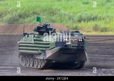 AAV7 Assault veicolo anfibio di JGSDF Foto Stock