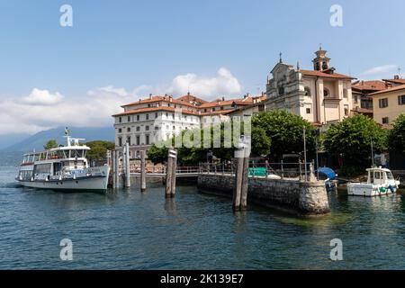 Isola Bella, Lago maggiore, Verbania, Piemonte, Laghi italiani, Italia, Europa Foto Stock