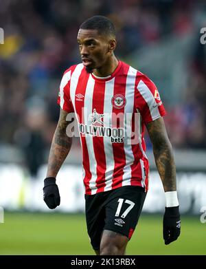 Foto del file datata 22-01-2022 di Ivan Toney di Brentford. Il 26-year-old non ha mai rappresentato la sua contea ad alcun livello ed ha andato su una miriade di prestiti prima di impressionare a Peterborough e brillare per gli api. Data di emissione: Giovedì 15 settembre 2022. Foto Stock