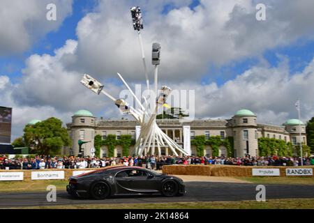 Bugatti Chiron Super Sport 300, Michelin Supercar Run, un'opportunità per vedere, ascoltare e avvicinarsi alle vetture più prestigiose del mondo, e per un l Foto Stock