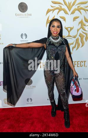 Sunkee Angel partecipa al Video di Anthony Bless Music 'Take You Back' Video Release Party al Peppermint Club, W. Hollywood, CA il 14 settembre 2022 Foto Stock