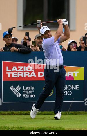 Roma, Italia. 15th set, 2022. Durante il DS Automobiles 79th Italian Golf Open al Marco Simone Golf Club il 15 settembre 2022 a Roma Credit: Independent Photo Agency/Alamy Live News Foto Stock