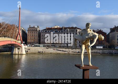 Festival delle luci a Lione, Fête des Lumières Lione Francia Foto Stock