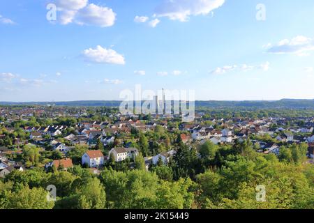 Centrale elettrica a carbone di Ensdorf nella saarland in Germania, Europa Foto Stock