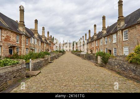 Vicars’ Close a Wells, Regno Unito Foto Stock