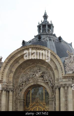 Petit Palais (Palazzo piccolo) architettura. Museo d'Arte Parigi, Francia. Esposizione universale, 1900. Foto Stock