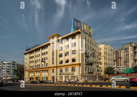 Architettura del patrimonio-Bombay ciclo & Agenzia di motori edificio 534 S.V.P. Road, Opera House, MUMBAI MAHARASHTRA INDIA Foto Stock
