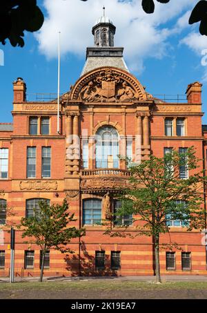 The Conway Centre, Conway Street, Birkenhead, The Wirral. Immagine ripresa il 1st settembre 2022. Foto Stock