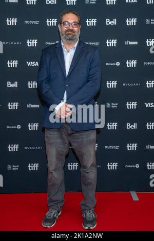 Toronto, Canada. 13th Set, 2022. Jesse Sneddon partecipa alla proiezione di “Galaxy 360” al teatro TIFF Bell Lightbox durante il Toronto International Film Festival Marketplace. (Foto di Shawn Goldberg/SOPA Images/Sipa USA) Credit: Sipa USA/Alamy Live News Foto Stock