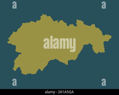 Gasa, distretto di Bhutan. Forma a tinta unita Foto Stock