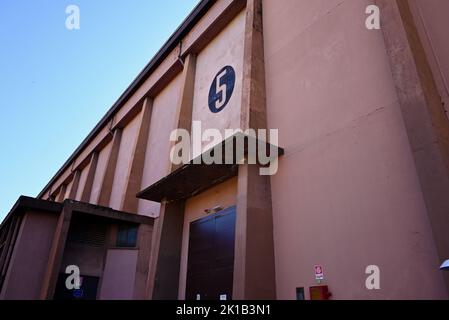 Cinecittà, Roma Foto Stock