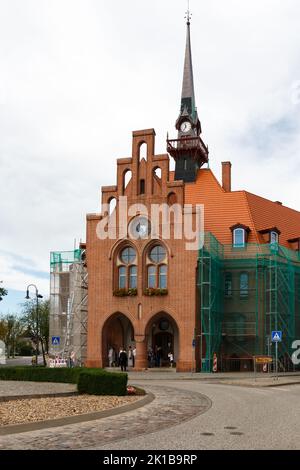 Nauen, una città di Brandeburgo in Germania Foto Stock