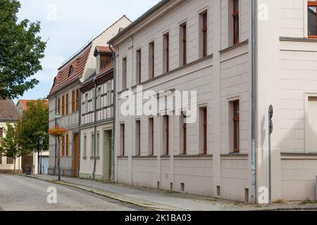 Nauen, una città di Brandeburgo in Germania Foto Stock