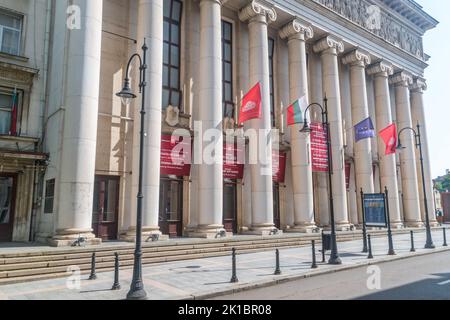 Sofia, Bulgaria - 6 giugno 2022: Opera e Balletto di Sofia. Foto Stock